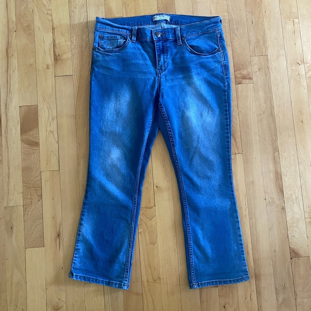 Free People Crop Bootcut Jeans